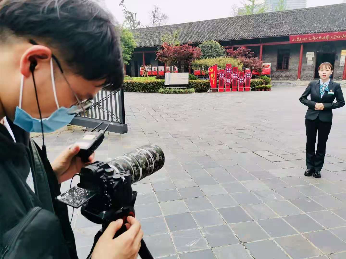 中国农业银行党建视频拍摄